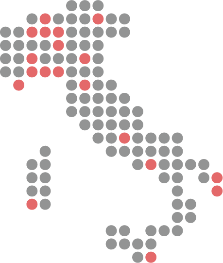 mappa destinazioni Italianway